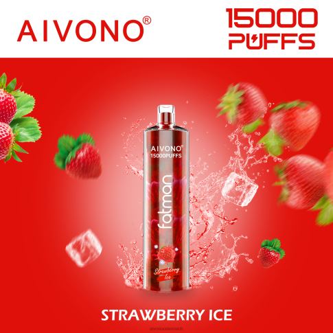 Aivono FATMAN 15000 Erdbeereis N824011 | Aivono Austria